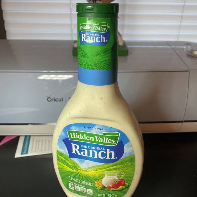 Hidden valley Ranch the original 473ml. น้ำสลัด เดอะออริจินัล แรนช์ นำเข้าจากอเมริกา🇺🇸 wl