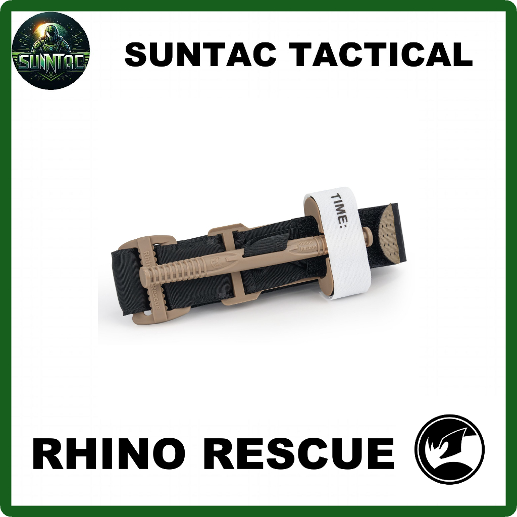 Rhino Rescue สายรัดห้ามเลือด | Plastic Rod Emergency Tourniquet | PZZX0011
