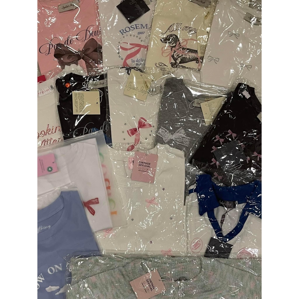 ❗️โค้ดวิดีโอ❗️เสื้อยืด Babytee stylistshop มือ1