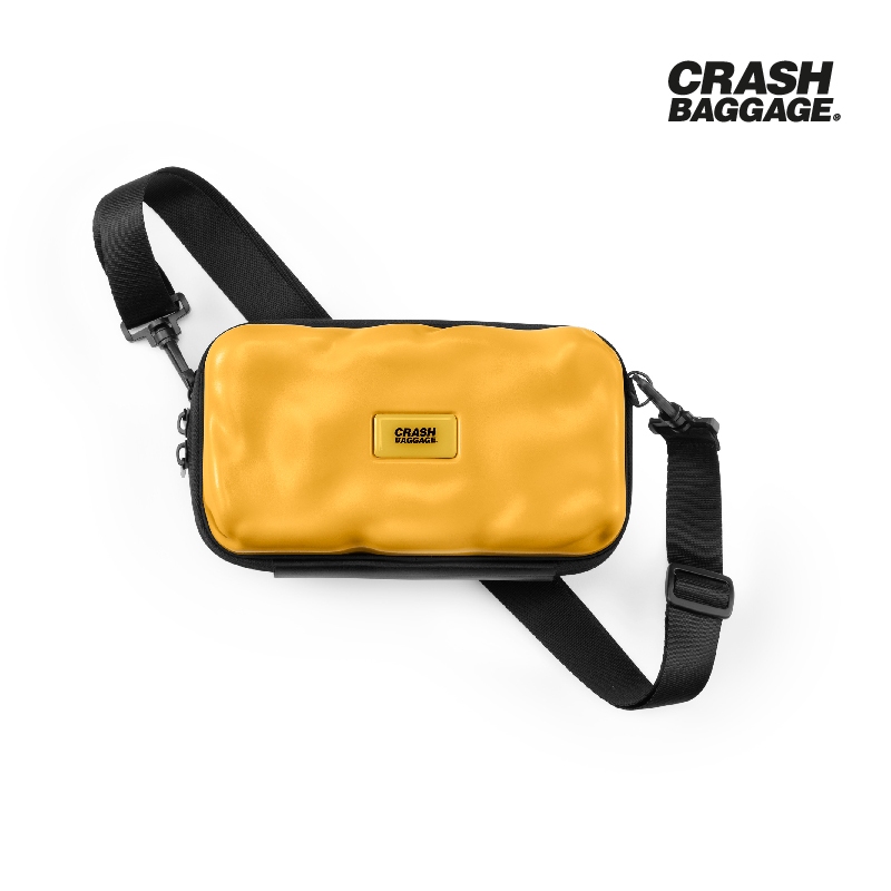 CRASH BAGGAGE กระเป๋าสะพายข้าง รุ่น MINI ICON สีเหลือง