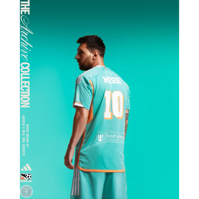 ADIDAS INTER MIAMI CF 2024/2025 THIRD REPLICA JERSEY MESSI#10 แท้ 💯