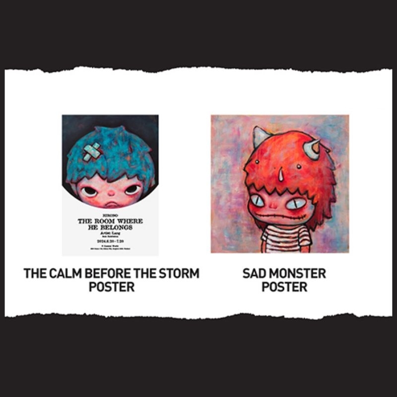 (📌ใช้โค้ดลด 20% เหลือ 1,352.-) Poster Hirono Bangkok Art Exhibition and Event