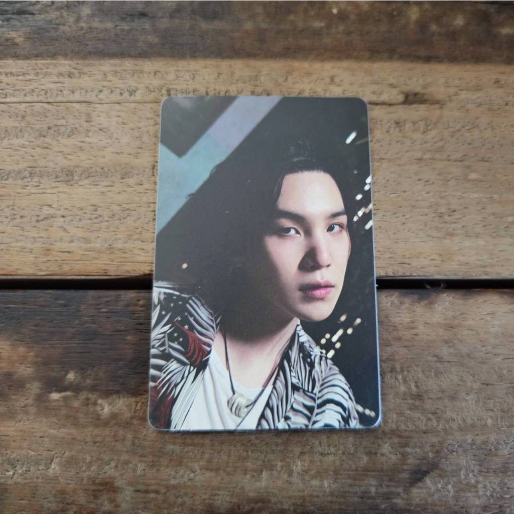 การ์ดชูก้า photo card SUGA Agust D