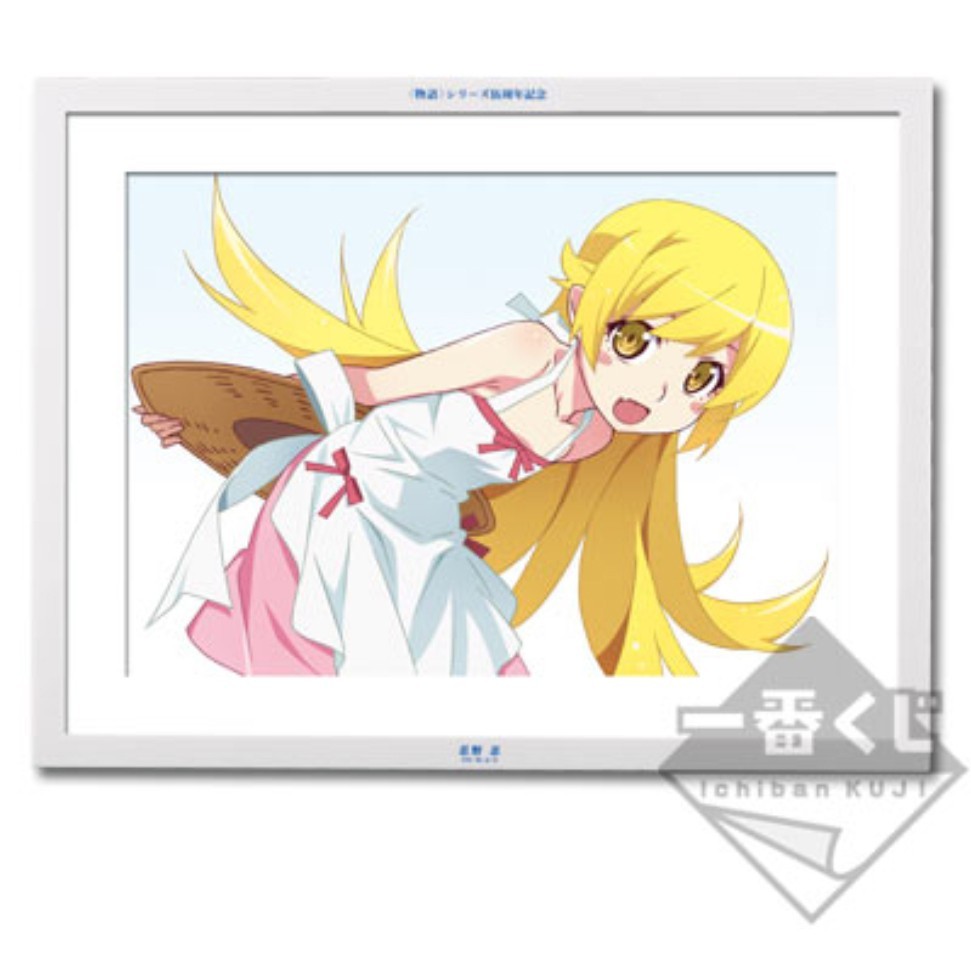 [พร้อมส่ง] กรอบรูป (Frame art) - Ichiban KUJI - A Prize - Oshino Shinobu - MONOGATARI Series