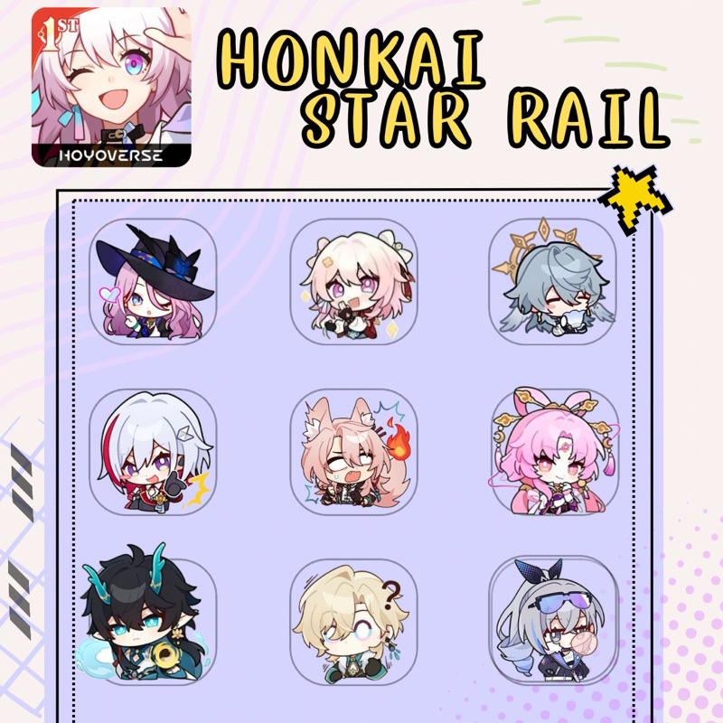 [บัญชีเกม] Honkai: Star Rail | Starter ID [ASIA] 1️⃣