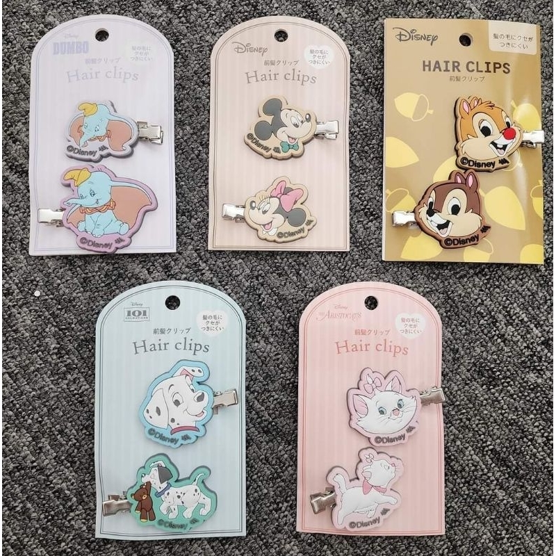 กิ๊บติดผมลายการ์ตูน หนังยางลายการ์ตูน ลิขสิทธิ์แท้ นำเข้าจากญี่ปุ่น Disney / Sanrio