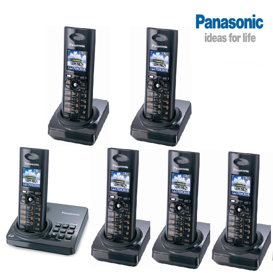 Panasonic โทรศัพท์ไร้สายระบบดิจิตอล ID DECT6.0 ส่งสัญญาณผ่านผนัง