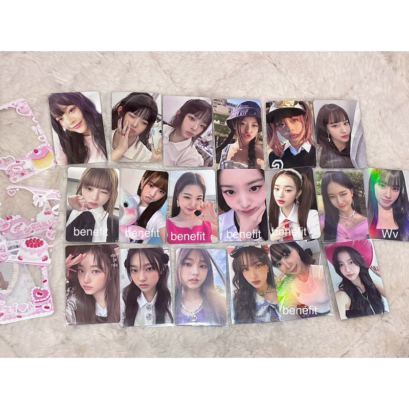 การ์ดแท้official พร้อมส่ง ive Stayc lesserafim newjeans วอนยอง เรย์