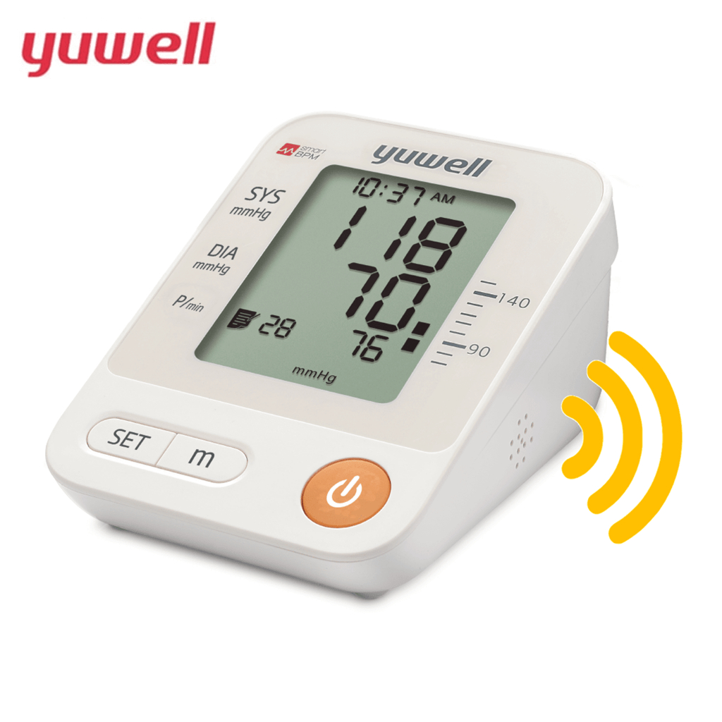 Yuwell เครื่องวัดความดัน พูดได้ รุ่น YE660E