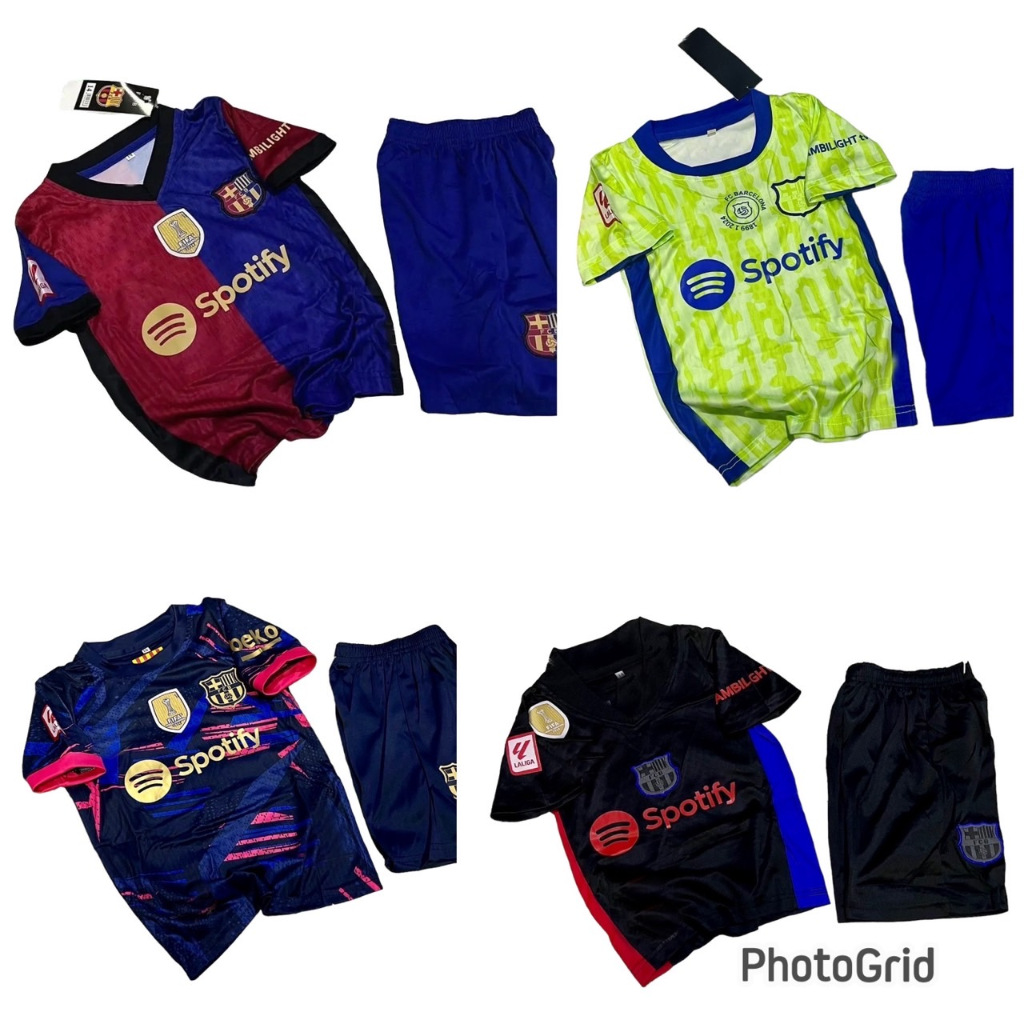 ชุดบอลเด็ก บาซ่า ชุดกีฬาเด็ก อายุ 2-12 ปี เสื้อพร้อมกางเกง เด็กหญิง เด็กผู้ชาย