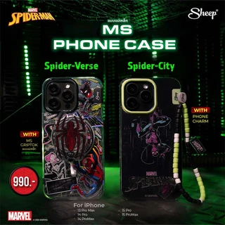 [For iPhone MS / Samsung Spider-City and Spider-Verse] Spider-Man Limited Collection เคสสำหรับไอโฟน MS ฟรีGriptok/Strap