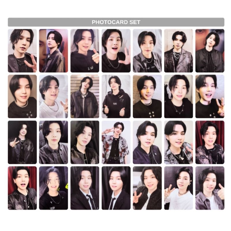 (พร้อมส่ง) การ์ด SUGA D-DAY TOUR THE ORIGINAL