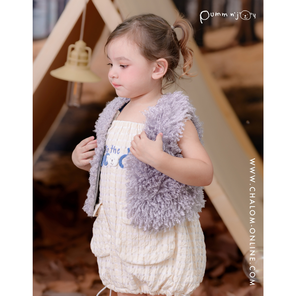 CHA-LOM : KS PU 338 NJ เสื้อกั๊ก Pumm n'Joy