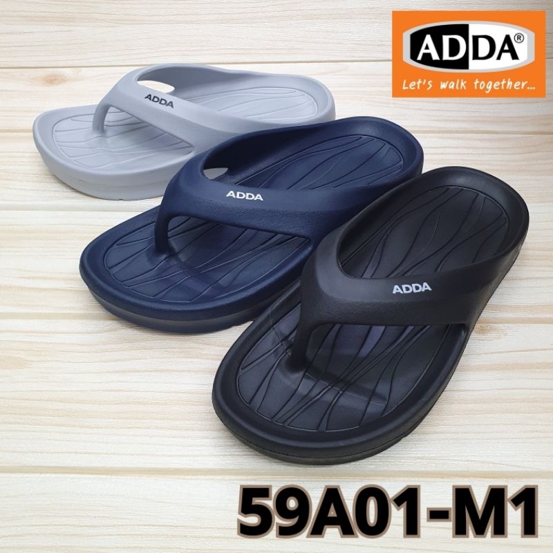 ADDA 59A01-M1 รองเท้าแตะหูหนีบ ไซส์ 7-10