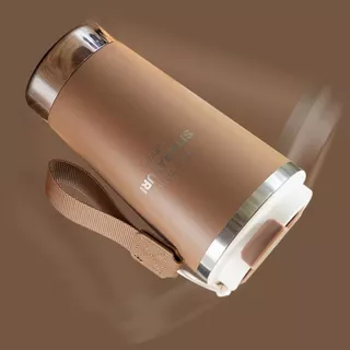 SITARAYURI แก้วกาแฟดื่มร้อนหรือเย็นได้ ขนาด 580ml สแตนเลส SUS304 เก็บอุณหภูมิได้ยาวนาน