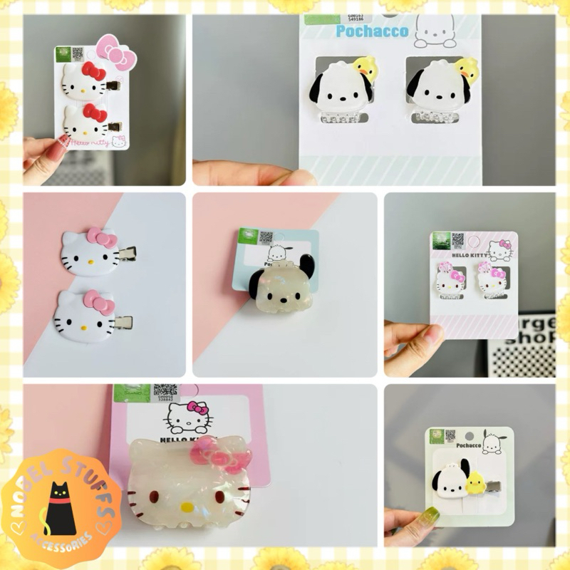 ❌พร้อมส่ง❌ กิ๊ฟsanrio สินค้าลิขสิทธิ์แท้ Sanrio China 💯%ของแท้ มีฉลากสติกเกอร์เรืองแสง Sanrio