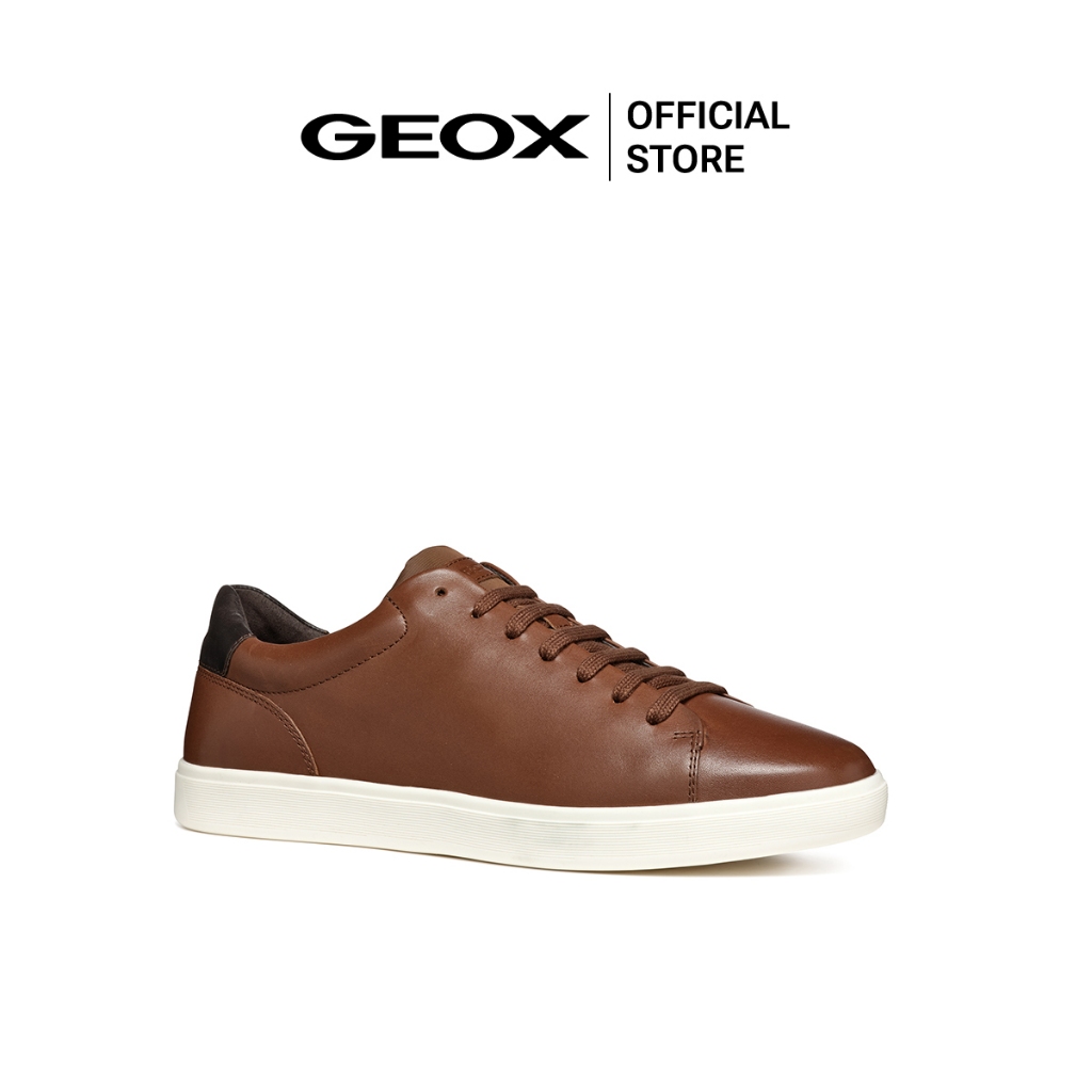 GEOX รองเท้าผ้าใบผู้ชาย รุ่น U AVOLA - LT BROWN FW24 (U45GSAC6002M_F4BRXX)