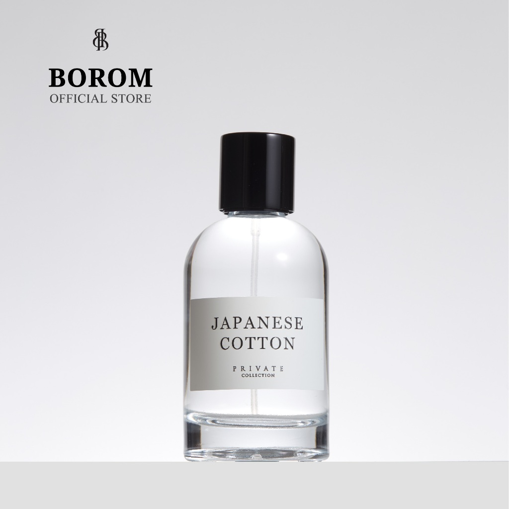 BOROM JAPANESE COTTON SIZE 100 ml. น้ำหอม BOROM กลิ่น เจแปนนิส คอตตอน ขนาด 100 มล.