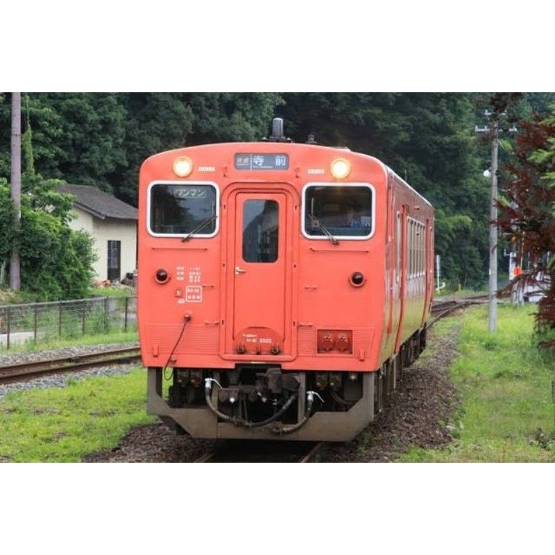 รถไฟTomy Plarail Kiha 40 758 Wanman รถไฟญี่ปุ่น