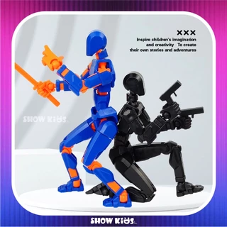 โมเดลตุ๊กตาฟิกเกอร์ Lucky 13 Dummy T13 3D DIY ของเล่นสําหรับเด็ก