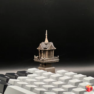 คีย์แคปศาล ศาลพระภูมิเก่า Keycap ปลุกความหลอนให้เพื่อนของคุณ และมอบให้คนที่รัก