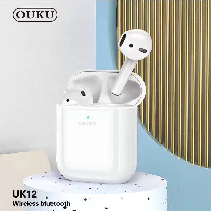 OUKU UK12 หูฟังบลูทูธไร้สายTWS เสียงชัดเจน แบตทนทาน แท้100%