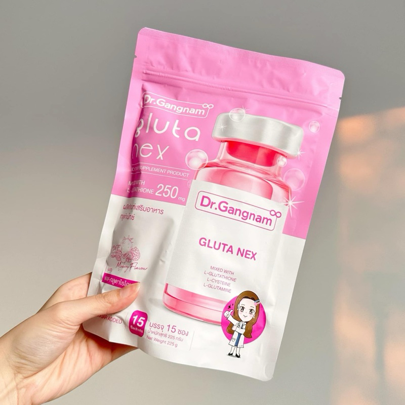 กลูต้ากังนัม กลูต้าเน็กซ์ (บรรจุ 15 ซอง) Dr.Gangnam Gluta Nex