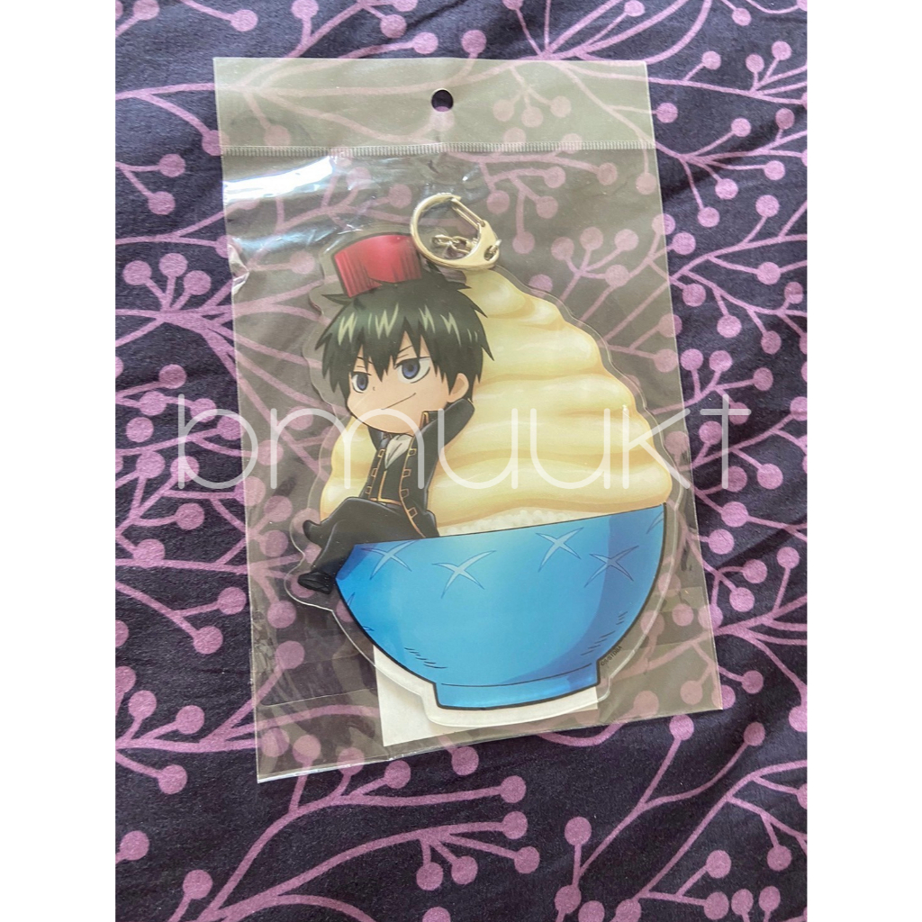 [ของแท้ พร้อมส่ง มือสอง] Gintama - BIG Acrylic Keychain: Hijikata Toshiro & Sakata Gintoki