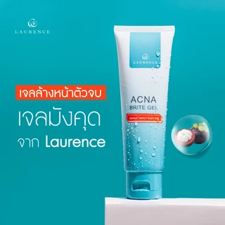 Laurence Acna Brite Gel (100กรัม) เจลล้างหน้ามังคุด ควบคุมความมัน ขจัดสิว