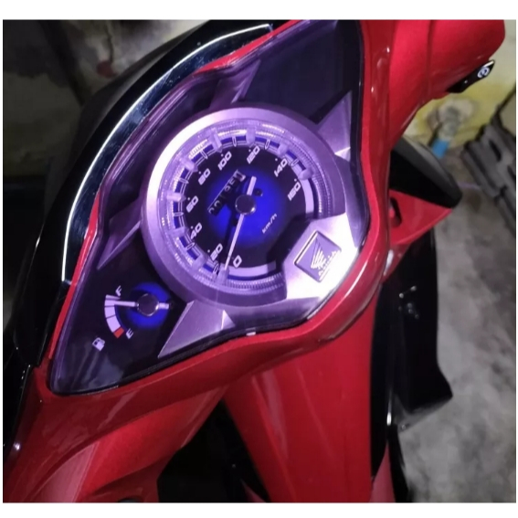 ฟิล์มกันรอยเรือนไมล์  WAVE 125i LED เวฟ125 ไมล์ปลาวาฬ ป้องกันและลบรอยขีดข่วนได้100%