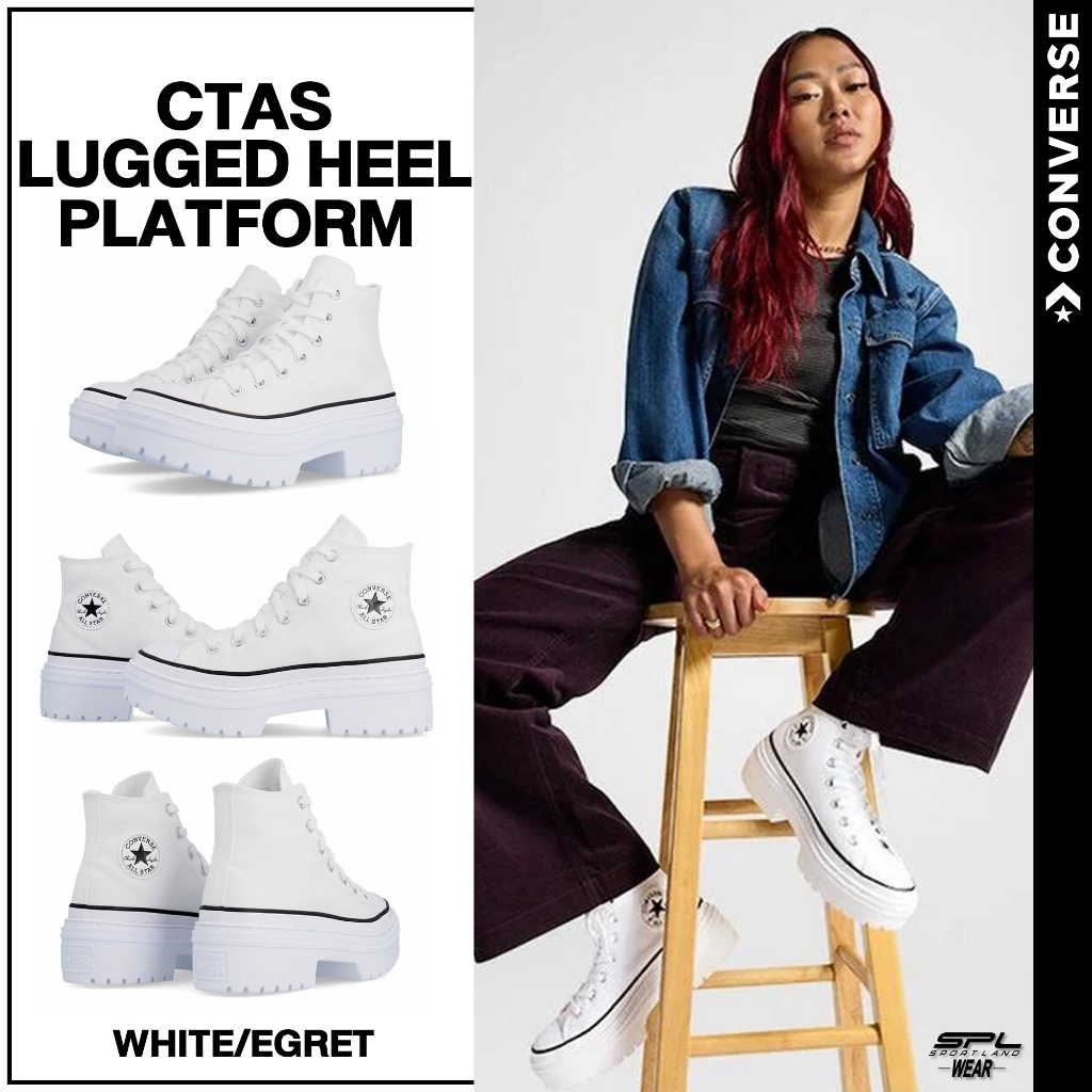 Converse รองเท้าผ้าใบ W Chuck Taylor All Star Lugged Heel Platform HI A10364CMF4WTXX (2900)