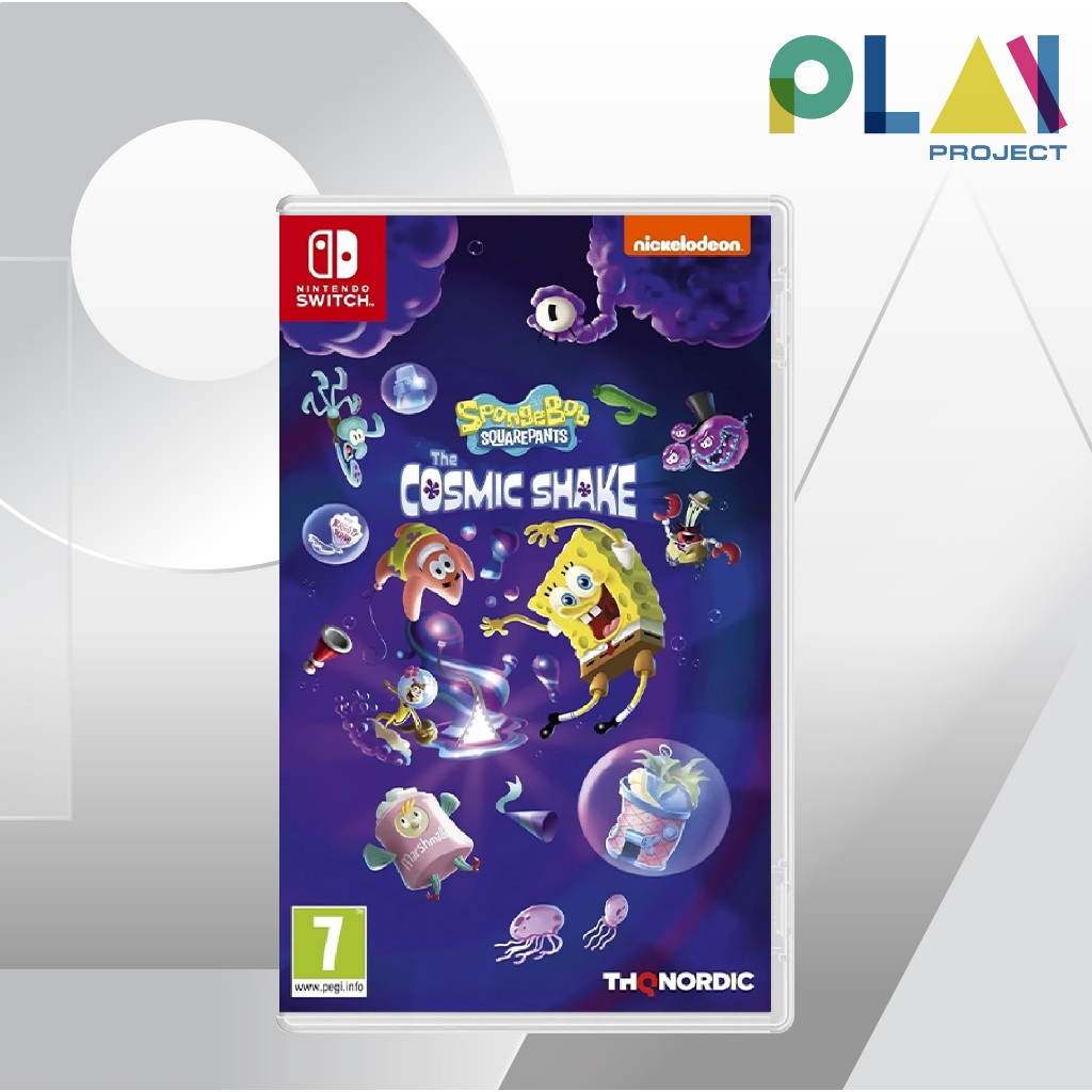 Nintendo Switch : SpongeBob SquarePants : The Cosmic Shake [มือ1] [แผ่นเกมนินเทนโด้ switch]
