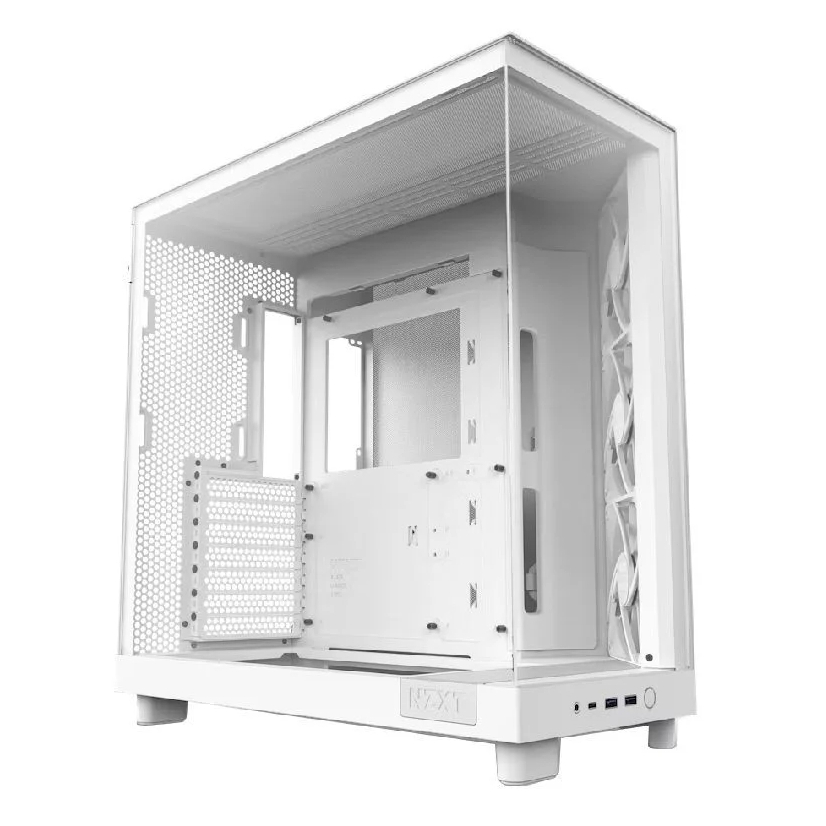 CASE NZXT H6 FLOW WHITE : CC-H61FW-01