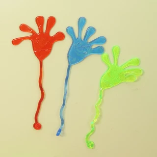 มือหนึบ ของเล่นแปะผนัง มือแปะ หนึบหนับ Sticky Palm ของเล่นคลายเครียด สุ่มสี