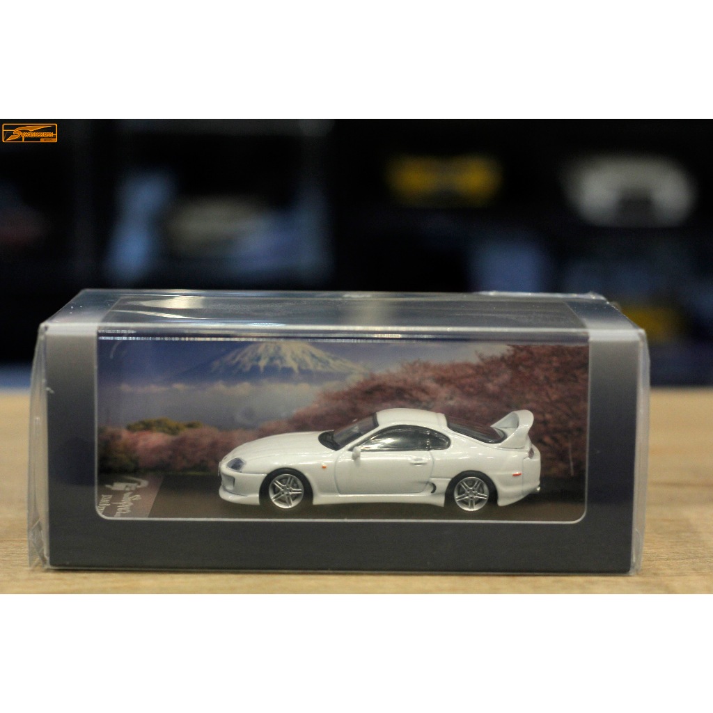 FUJI 164 Toyota Supra JZA80 Bomex V1 Pearl White