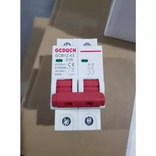 GCDQCN ลูกเซอร์กิต เบรคเกอร์ ลูกย่อย Circuti Breaker MCB 2P AC/DC : 6A/10A/16A/20A/25/32A/40A/50/63A