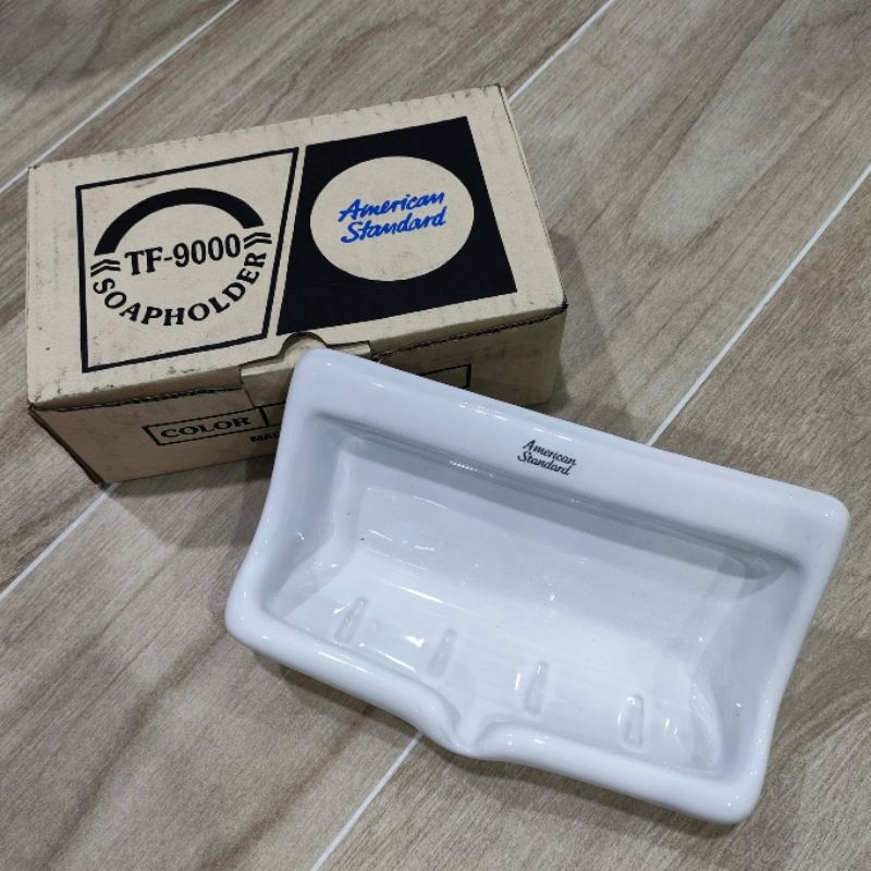 [shopee vdo] American Standard ที่วางสบู่รุ่น TF-9000 สีขาว