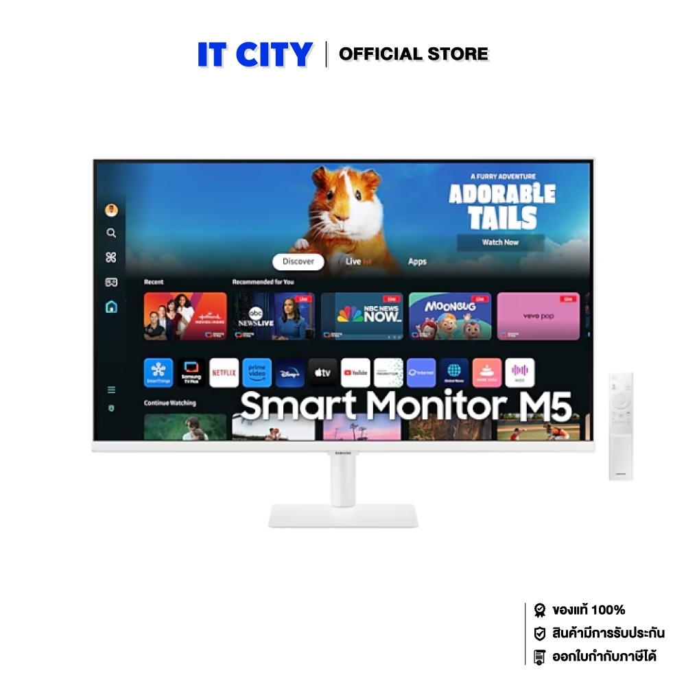 SAMSUNG Smart M50D Smart Monitor 27"LS27DM501EEXXT VA/60Hz/4ms/FreeSync/FHD MNL-002093