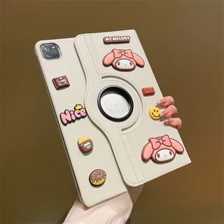 🔥ส่งในพื้นที่🔥เคสป้องกัน iPad หมุนได้ 360°HELLO KITTY collection เหมาะสำหรับรุ่นgen9 Air4/5 Gen11 Air8