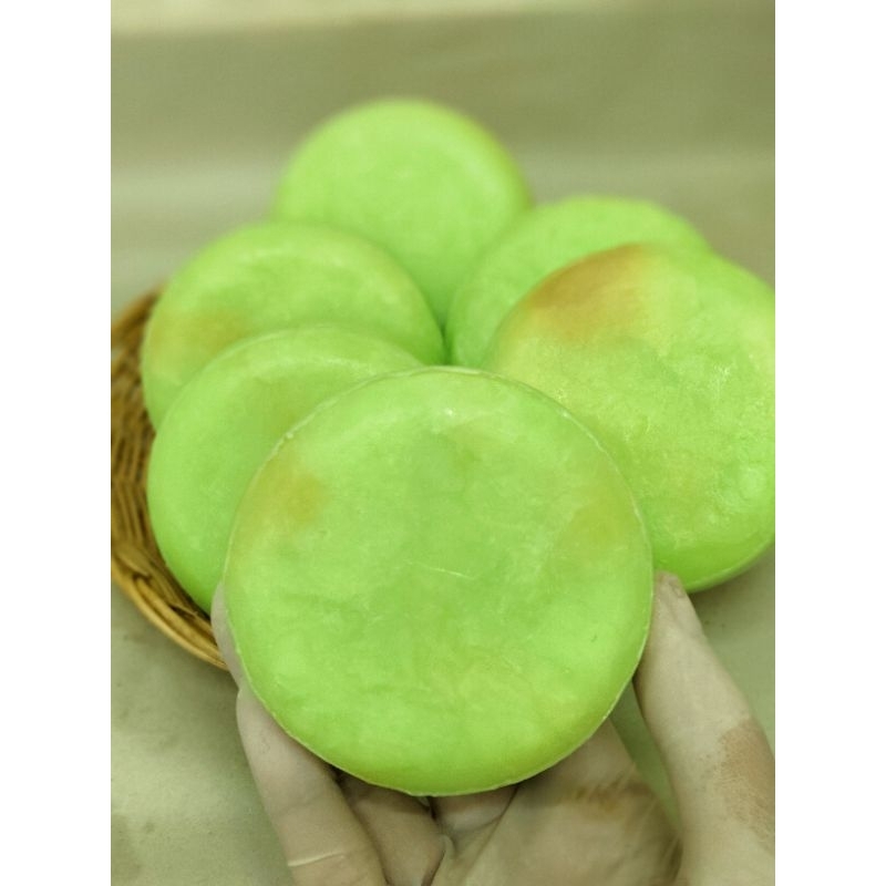 แพ็ค6ก้อน แพ้คัน PM2.5 สิว กลิ่นตัว สบู่แตงกวาใบบัวบก ก้อนใหญ่ 140 กรัม   ฟองเยอะ กลิ่นหอม ละลายช้า - รูปที่ 2