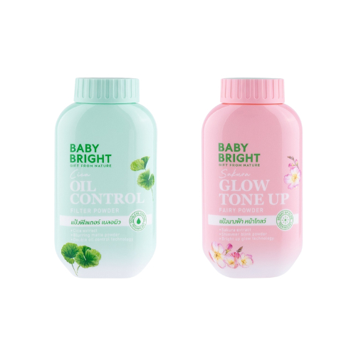 BABY BRIGHT แป้งฝุ่น 50G – โปร่งแสง เพื่อผิวสวย