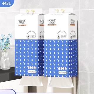 [ 1 ลัง6 ห่อ ] (ทิชชู่แบบดึงแขวนได้ 1 ห่อใหญ่ ) กระดาษทิชชู่ หนา 4 ชั้น 1000 แผ่น 330ดึง สัมผัสนุ่มละมุน ไม่เป็นขุย