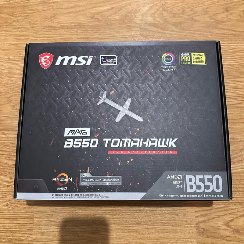 Mainboard เมนบอร์ด MSI B550 Tomahawk[AM4][มือสอง]