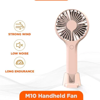 Kinyo M10 พัดลมพกพา พัดลมมือถือ พัดลมมินิ ปรับแรงลมได้3ระดับ สีสันสดใส พกพาสะดวก