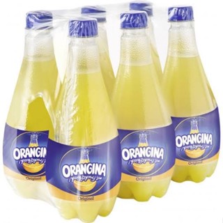 🌟พร้อมส่ง🌟Orangina Sparkling Orange juice Drink 500 ml.12 bo…