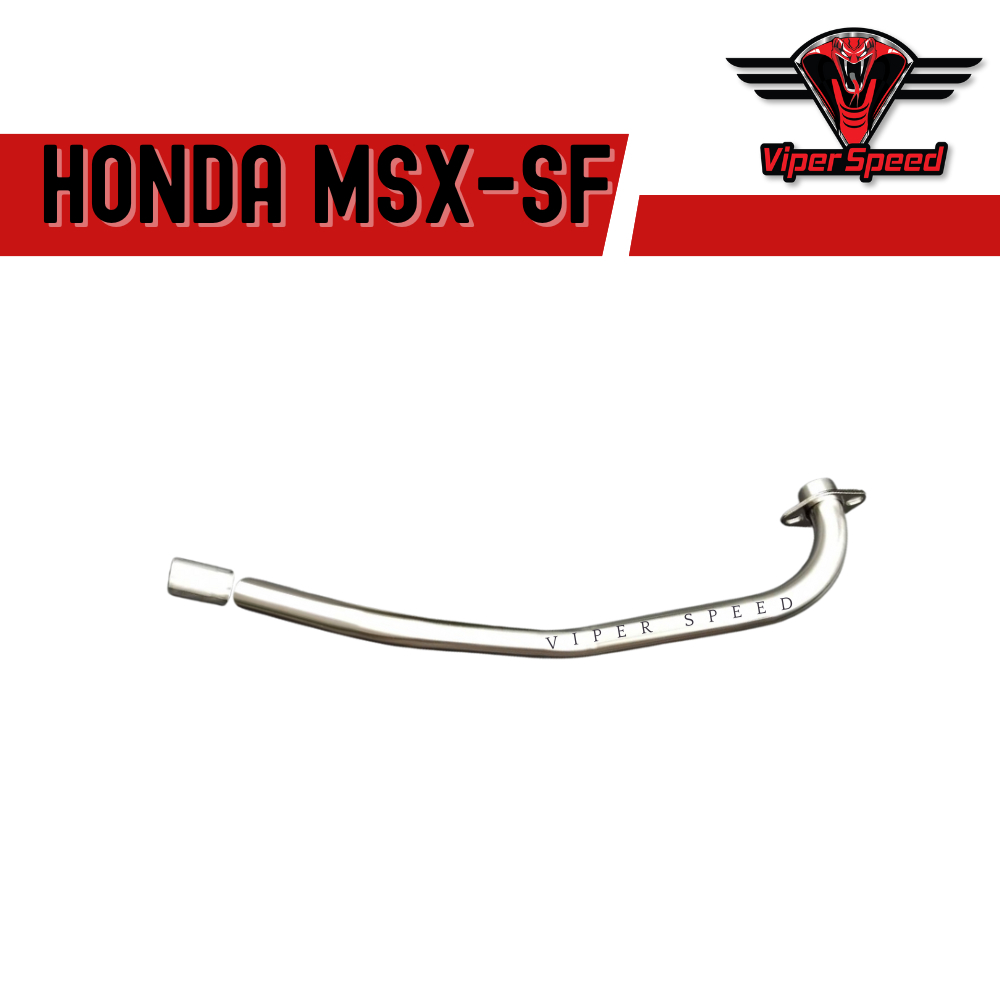 คอท่อเดิม HONDA MSX SF สำหรับปลายท่อเดิมขนาด 28 มม.