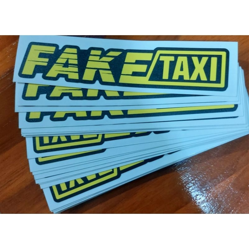 stickerสติกเกอร์FakeTAXI