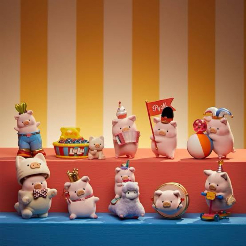 [พร้อมส่งในไทย] ของแท้ 52Toys - LULU the piggy celebration