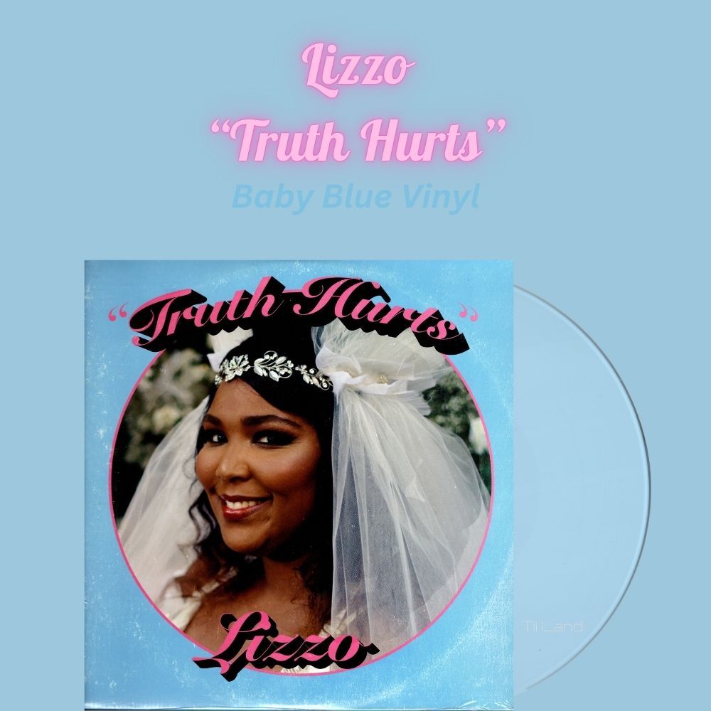 แผ่นเสียงซิงเกิ้ล Lizzo: Truth Hurts (Baby Blue Vinyl) (ใหม่/ซีล) ปี 2019