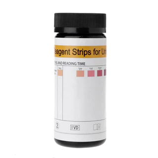 ชุดแถบกระดาษทดสอบปัสสาวะ คีโตเจนิกในปัสสาวะ 50 ชิ้น ทดสอบคีโตน(Ketone)ในปัสสาวะ